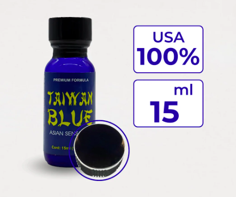 Popper Taiwan Blue USA 15ml nguyên chất hít tăng khoái cảm nhanh Popper Taiwan Blue USA 15ml nguyên chất hít tăng khoái cảm nhanh